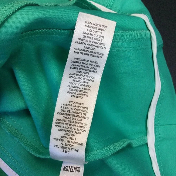 NWT White House Black Market Womens Turquoise Swing Double Breasted Jacket Sz 8 - Picture 11 of 13